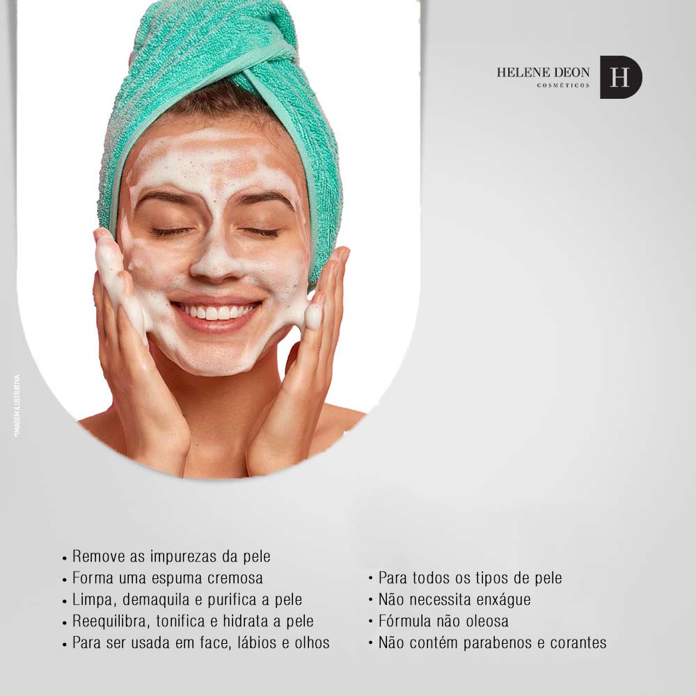 Benefícios mousse de limpeza facial Zilú Godoi